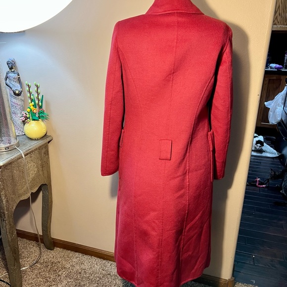Rabbit, new wool, and cashgora Escada 3/4 length coat - Picture 5 of 12